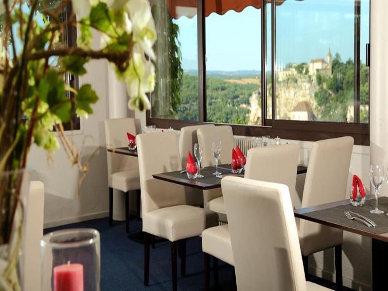 Logis Hotels - Le Belvedere - Hotel Et Restaurant Rocamadour Bagian luar foto